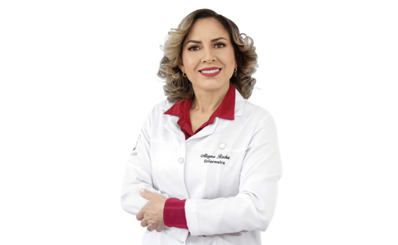 Enfermeira Alayna Rocha